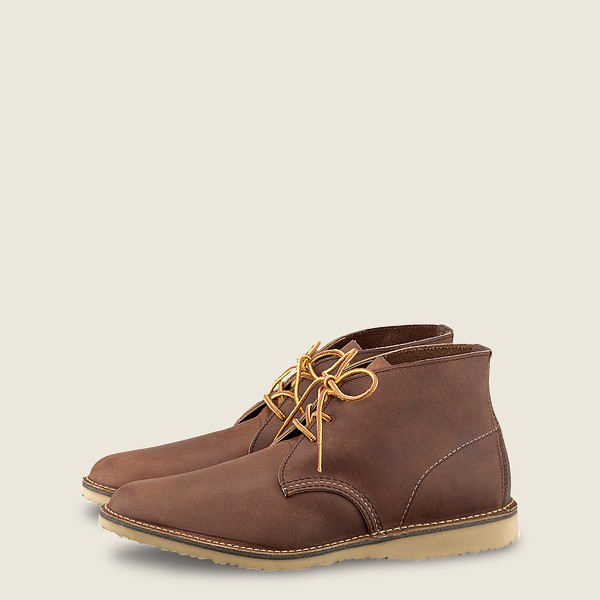 Chaussures Red Wing Heritage - Weekender – Chukka Yuma Cuir - Marron - Homme 614NETXOJ